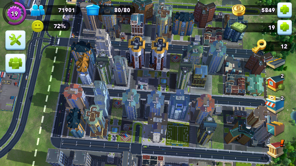 Sim City BuildIt Screenshot